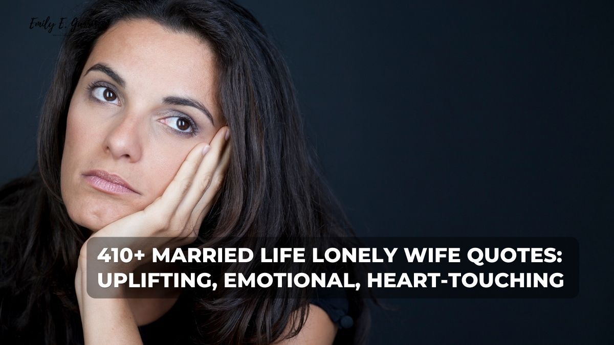 married life lonely wife quotes
