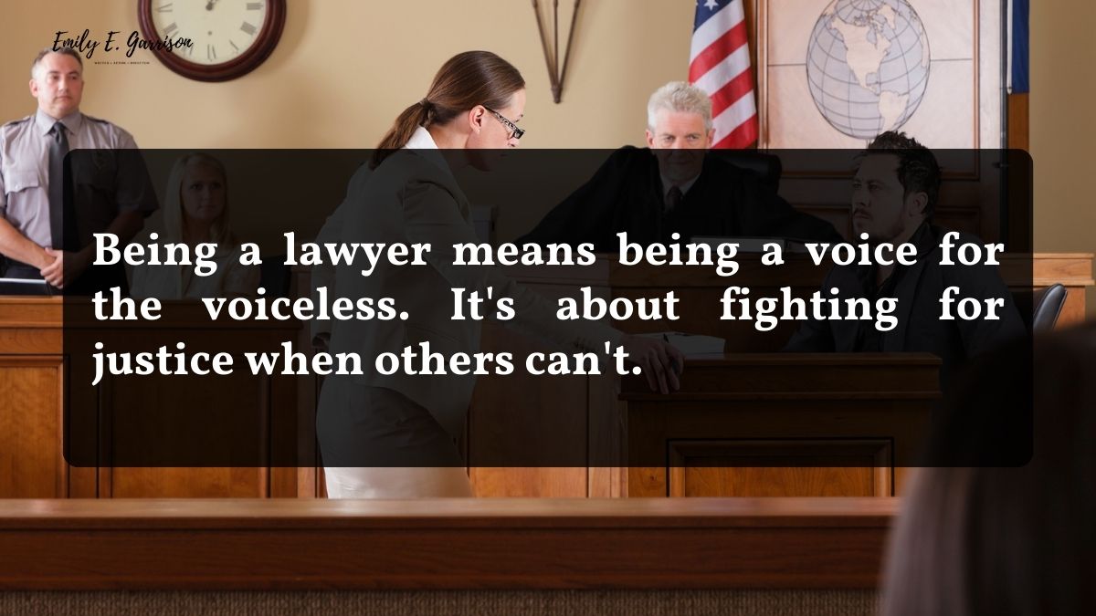 Female lawyer quotes on lawyers - best of all time