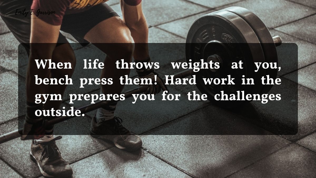 Fitness is not just fitness quotes  to motivate your gym friends