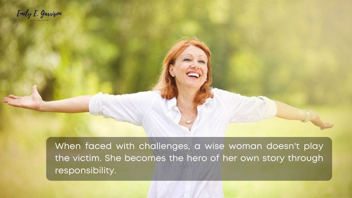 Mature lady quotes to help you take responsibility in life