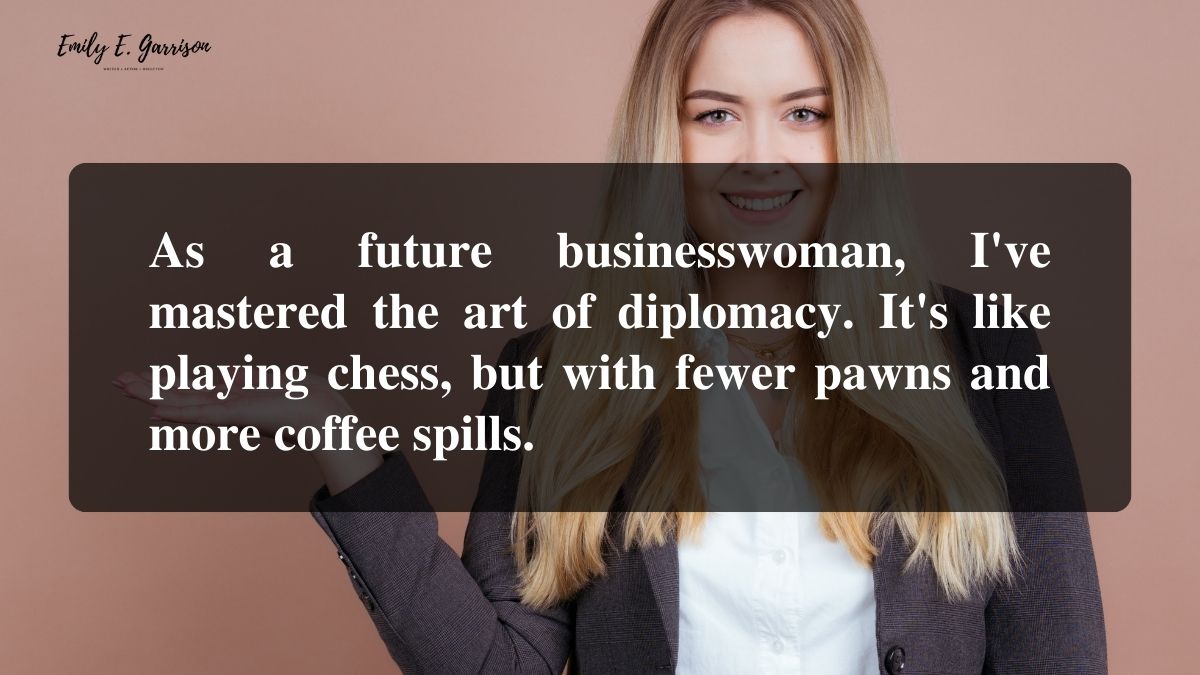 Funny quotes about future business woman